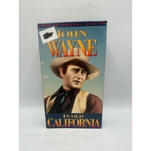 In Old California VHS John Wayne 1942 Digital Color Republic Pictures 88 Mins